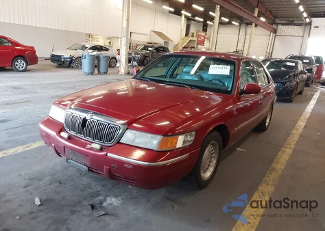 1999 Mercury Grand Marquis Ls из США, поврежденный, VIN 2MEFM75W7XX691588